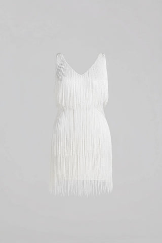 Valentina Shimmer Fringe Dress