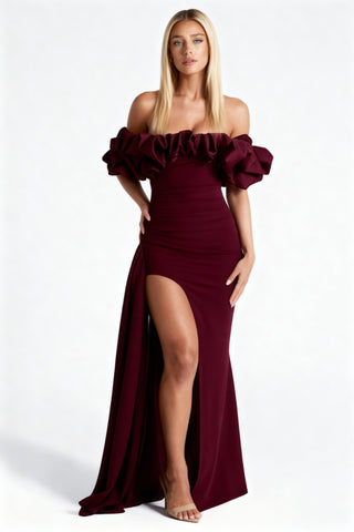 Elsie Maxi Dress - Red