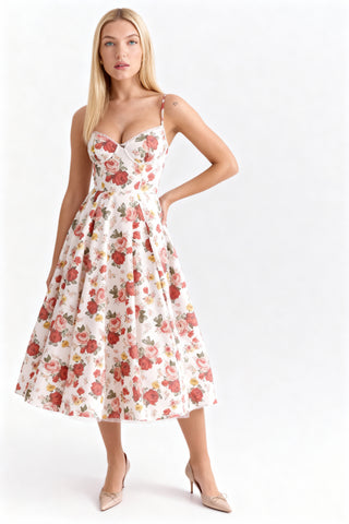 Cindi Tulle Midi Dress