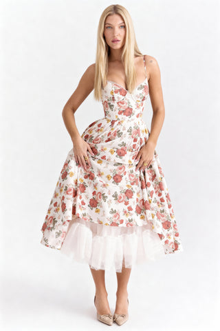Cindi Tulle Midi Dress